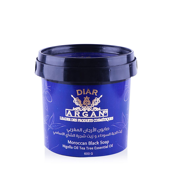 9cccf433-08ea-4032-99a5-bd8320378660.jpg صابون الأرغان المغربي بزيت الحبة السوداء وزيت شجرة الشاي الأساسي من ديار ارجان 600ج - الصورة 1