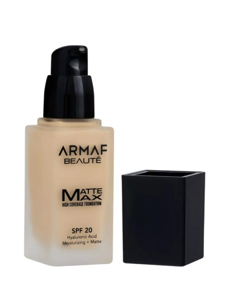 f90e393e-a1bb-4681-8132-82db8b8ff57a-750x1000-7xYOQspkyRiVfR4Dli11xMbiDwPj3DrQ8tofEaa5-1.jpg MATTE MAX HIGH COVERAGE FOUNDATION SPF 20 - HONEY 08 - الصورة 1