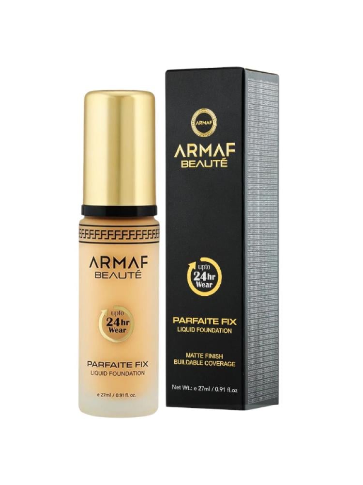 7f3ecad7-5b24-4709-a0cd-2f67bae29a19-750x1000-VbqGEKUZBO2V8yLcXLrcIFRVG2WYHn5PmFAT9lwt-1.jpg ARMAF BEAUTE PARFAITE FIX LIQ FOUNDATION - 05 WARM BEIGE - الصورة 1