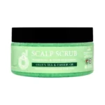 O Plus الشاي الأخضر وزيت الخروع فروة الرأس Scru